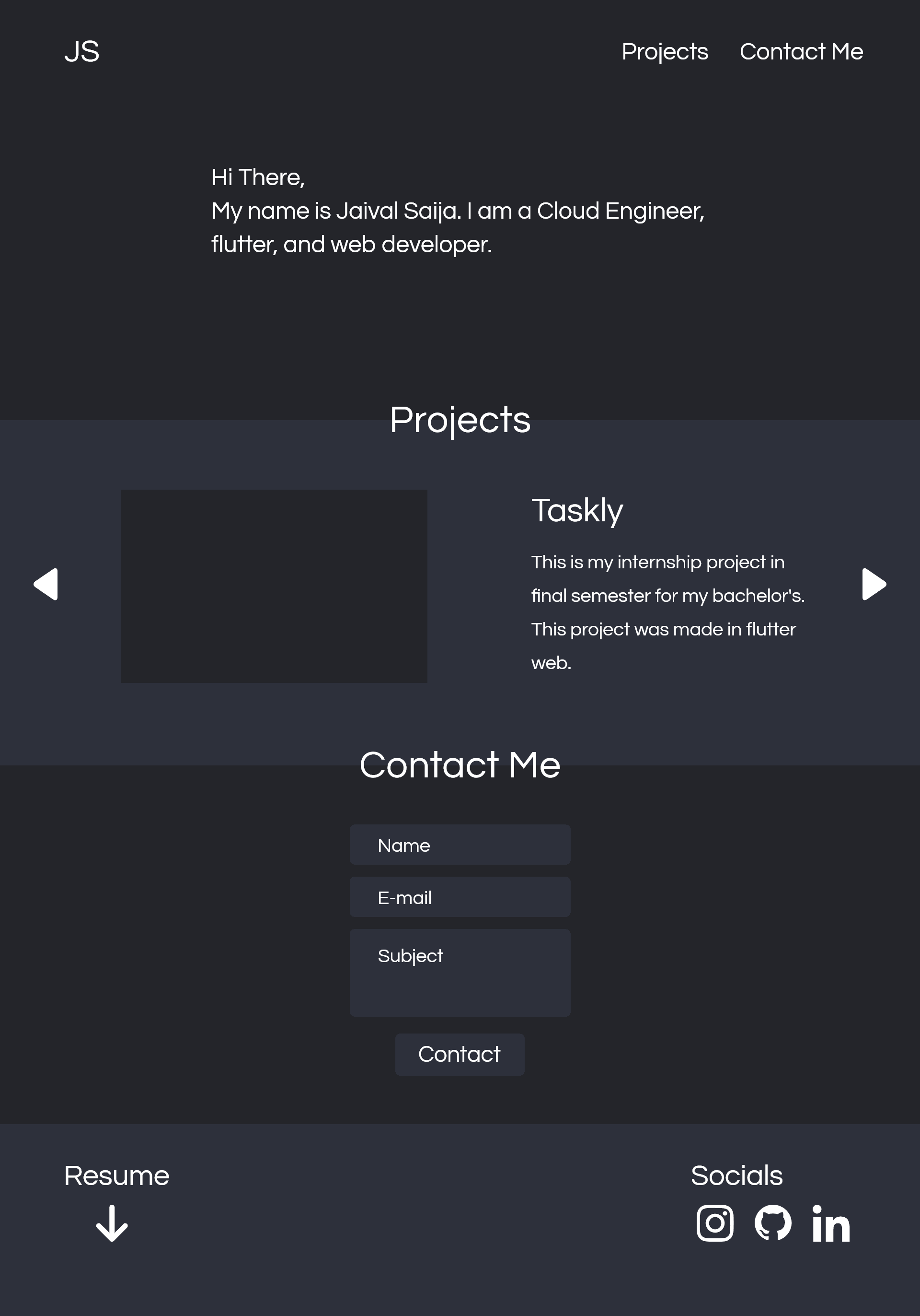 Project: Portfolio